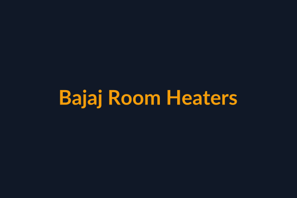 Bajaj Room Heaters available at Raguveer Electric Talala